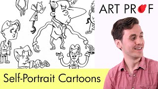 How to Draw a Cartoon of Yourself with a Felt Tip Pen: Preview