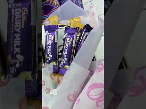 BOUQUET of CADBURY Dairy Milk Chocolates, for HAPPY Hearts Day❤️# TRENDING#VIRAL# SHORTS#