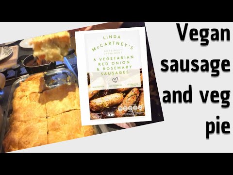 EMMA’S KITCHEN | A vegan family pie using Linda McCartney sausages |