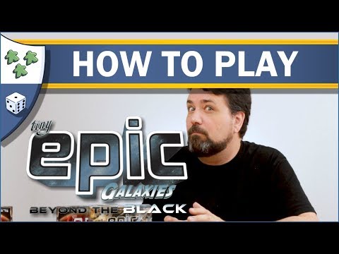 How to play Tiny Epic Galaxies: Beyond the Black Deluxe Edition expansion