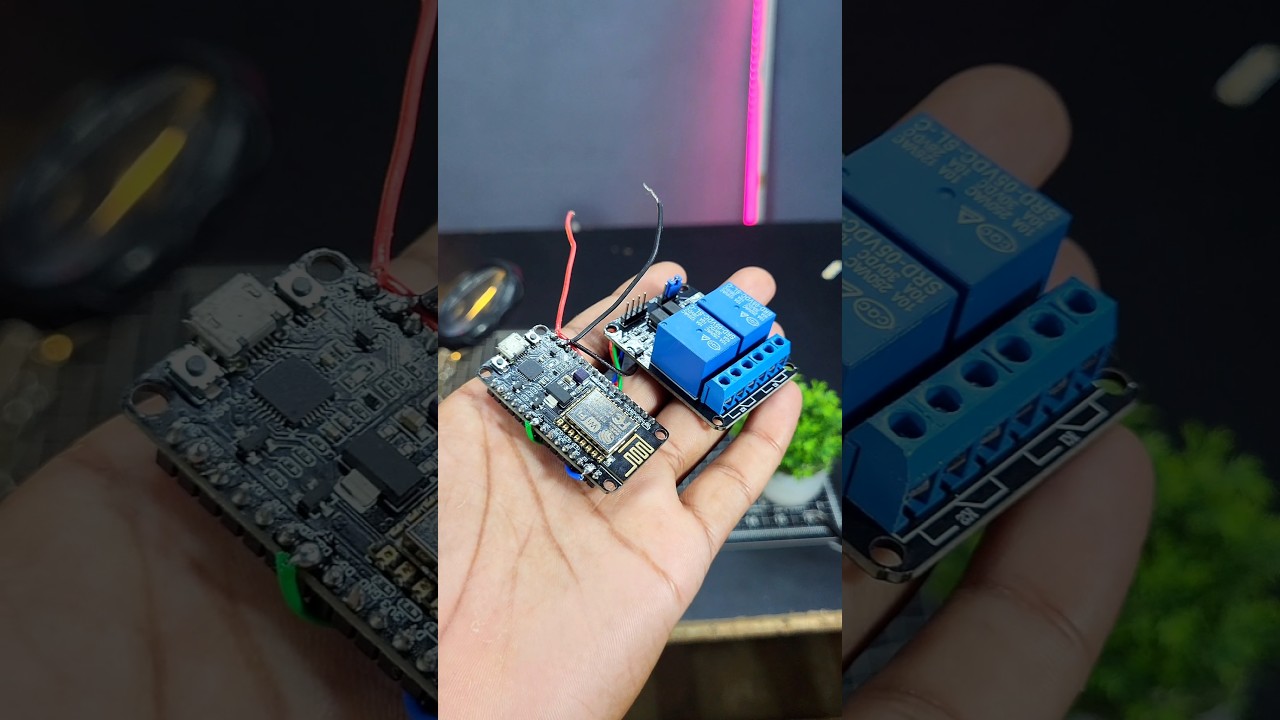 WiFi Controlled Home Automation using ESP8266 & Blynk App | #altium