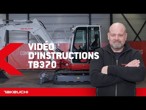 Video d’instruction Takeuchi TB370 Monoboom – Pelle Intermédiaire