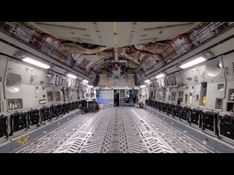Canada: Walk-around inside C-17 Globemaster III military cargo airplane 11-20-2021