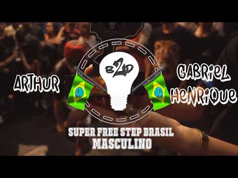 Arthur vs Gabriel Henrique (WINS) |3°Lugar| Masculino | Super Free Step Brasil