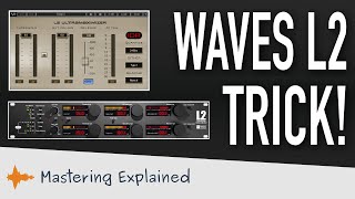 Video thumbnail for How to use the Waves L2 Ultramaximizer for mastering – our favourite trick! | Mastering Explained by Mastering Explained