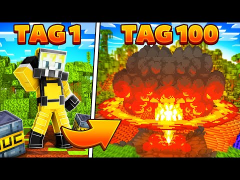 Ich habe versucht 100 Tage in einer RADIOAKTIVEN Welt zu überleben!