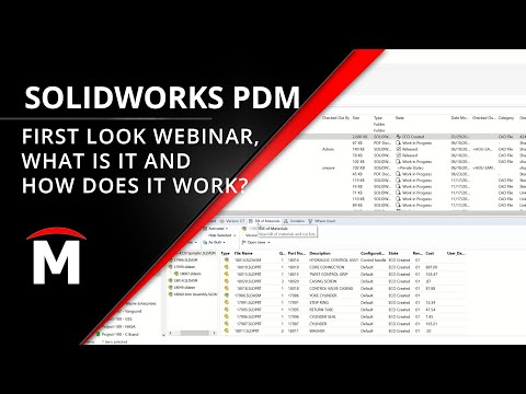 SOLIDWORKS PDM - First Look Webinar