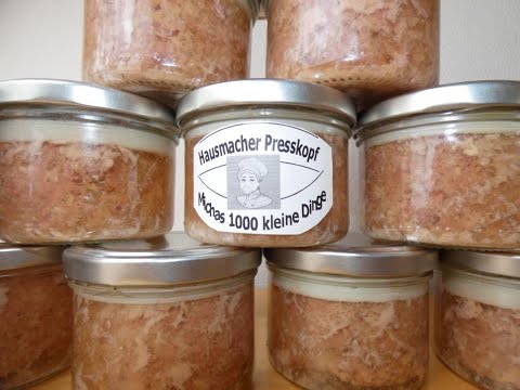 HAUSMACHER PRESSKOPF IM GLAS