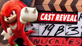 KNUCKLES TV Show CAST REVEAL (Sonic the Hedgehog 1 & 2 Movie Spin-Off for Paramount Plus)
