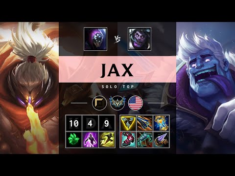 Jax Top vs Dr. Mundo - NA Challenger Patch 25.10