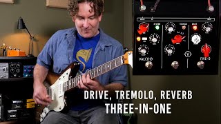 Video thumbnail for Valco FX Five-O Overdrive, Tremolo, Reverb by AndyDemos