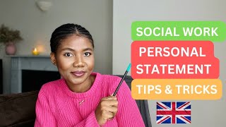 How to Write a Winning Personal Statement for your Social Work Masters Application || Study In UK