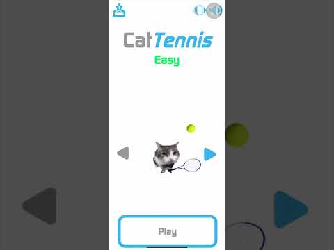 Cat Tennis All Difficulty Levels Gameplay - YouTube