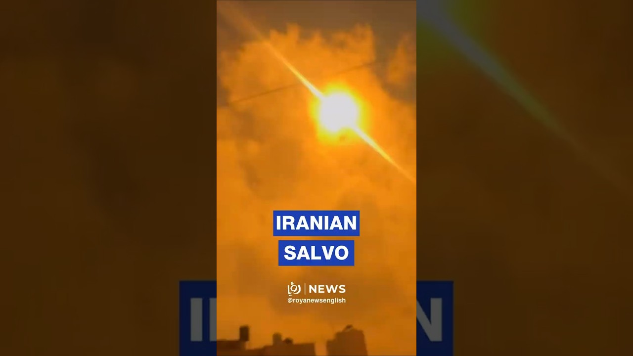 Iranian missile salvo fired at ‘Israel’