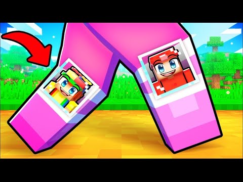Johnny and Marty Built a House INSIDE Daisy’s Legs in Minecraft!