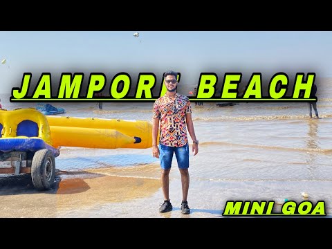 Jampure beach main pure goa wale maje mini goa 😍(TSviews)