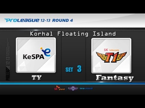 [0505] TY(8th) vs Fantasy(SKT) TvT 3SET  Korhal Floating Island - Stracraft 2,esportstv,SPL