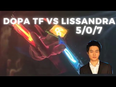 【Eng sub】Dopa TF vs Lissandra in CN SUPER SERVER, dopa: I carried the game