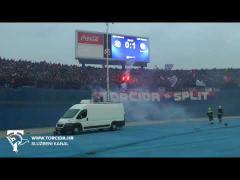 Torcida Split / GNK Dinamo Zagreb - HNK Hajduk Split 0:1 (22. kolo HT Prva Liga)