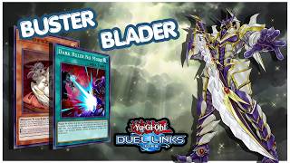 BUSTER BLADER DESTROYS DRAGON DECKS! | RANKED DUEL LINKS GAMEPLAY