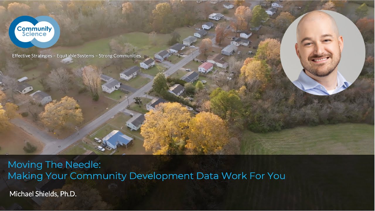 Moving the Needle: Making Your Economic or Community Development Data Work for You