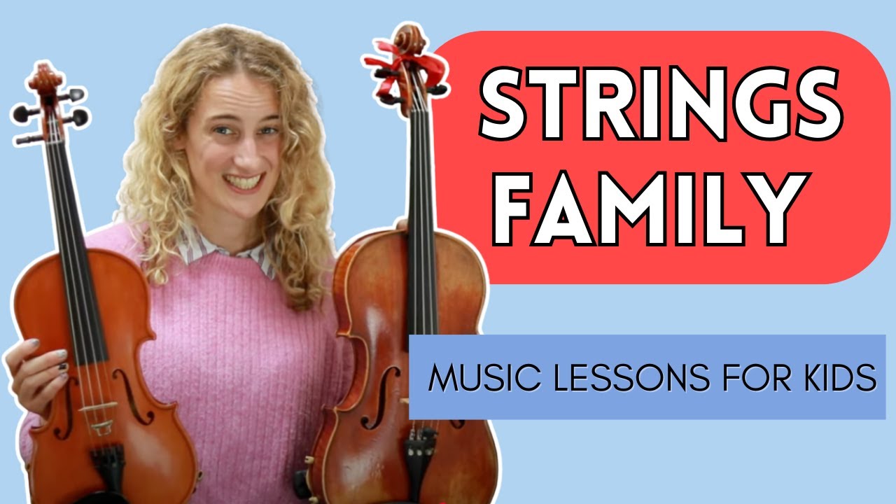 Meet the Strings Family! | Kids Music Lessons
