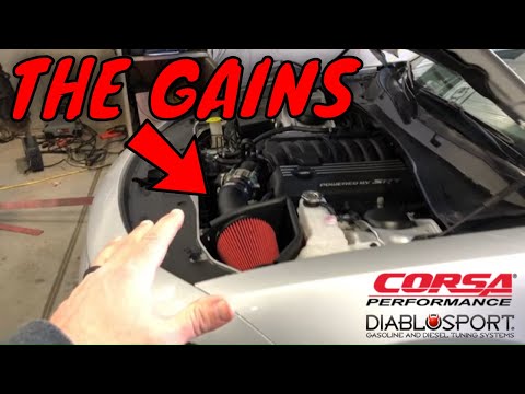 TESTED & MORE HORSEPOWER Dodge Charger Corsa APEX Cold Air Intake Dyno Results