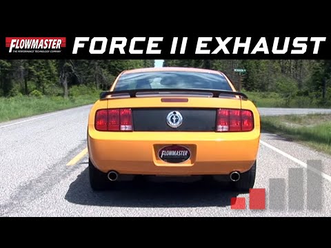 2005-09 Ford Mustang 4.0L - Force II Cat-Back Exhaust System