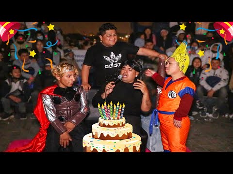 CELEBRANDO EL CUMPLEAÑOS DE CHUEKIN EL "MINI THOR" 🔥🥳 || Cómicos Ambulantes 2022