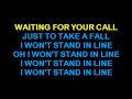 SC8228 02   McEntire, Reba   I Won't Stand In Line Karake