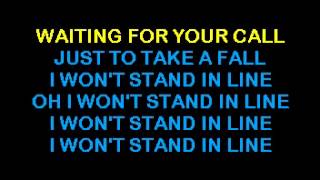 SC8228 02   McEntire, Reba   I Won't Stand In Line Karake