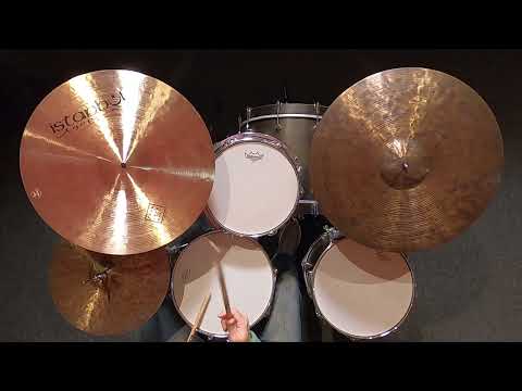 Istanbul Agop Traditional Dark Crash Cymbal 19" 1640 grams DC19