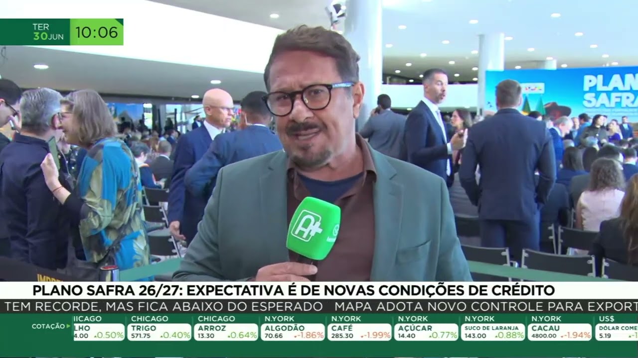 Plano Safra 2026/27: confira as informações direto de Brasília