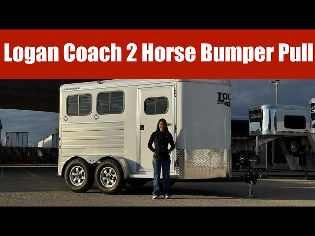 Preview image of Logan Coach Bullseye 2 Horse Bumper Pull youtube video