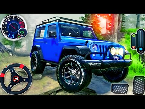 4×4 Jeep Land Rover Mudfest Driver || Extreme Off Road Driving Simulator || Android Gameplay #2