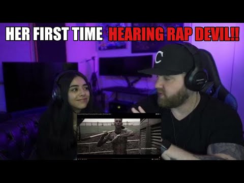 My Girlfriend's FIRST TIME REACTION: Machine Gun Kelly "Rap Devil" (Eminem Diss) (WSHH Exclusive