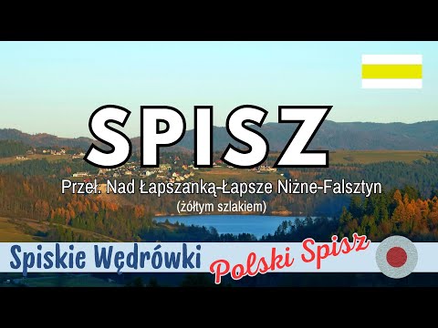 Polish Spiš (5). Pass over Łapszanka-Łapsze Niżne-Falsztyn