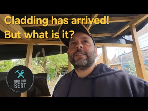 The Workshop: The cheapest cladding I dared to buy!