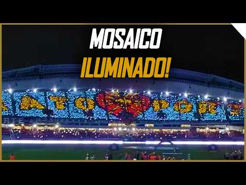 MOSAICO DA TORCIDA DO REMO CONTRA MIRASSOL PELO BRASILEIRÃO!