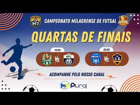 Quartas de Finais-Os Monge x Milionários | Gameleira x Galáticos | M7 TV WEB -  19.02.2026