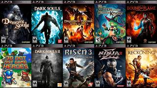 Top 10 Best SOULSLIKE Games for PS3 (Hard Souls-like Games)