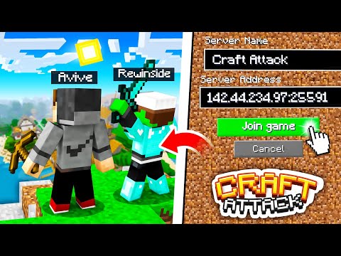 ICH TRETE dem CRAFT ATTACK 8 Server bei! (ERSTE Folge mit Rewi)