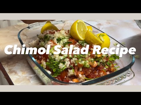 🥗 Chimol Salad Tutorial | Perfect Side for Rice, BBQ & Guacamole
