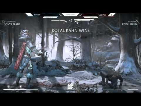 Coosco vs Lord Pnut - VGArcade MKX Weekly