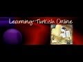 Turkish lessons ”before” 