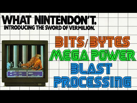 Blast Processing is REAL!? The Sega vs Nintendo ad war + Bits vs Bytes and Mega Power explained.
