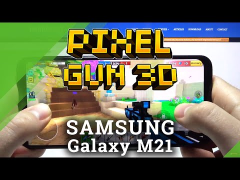Pixel Gun 3D Gameplay on Samsung Galaxy M21 – Gaming Quality Checkup