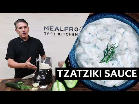 5-Min Tzatziki Sauce Recipe | Homemade Tzatziki Sauce Recipe | How to Make Tzatziki Sauce at Home