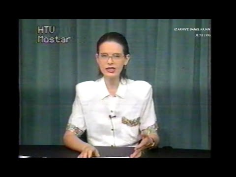 JUNI 1996. -  HTV MOSTAR DNEVNIK I REKLAME