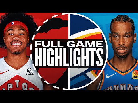 24/25 NBA 오클라호마 vs 토론토 하이라이트 최강티비